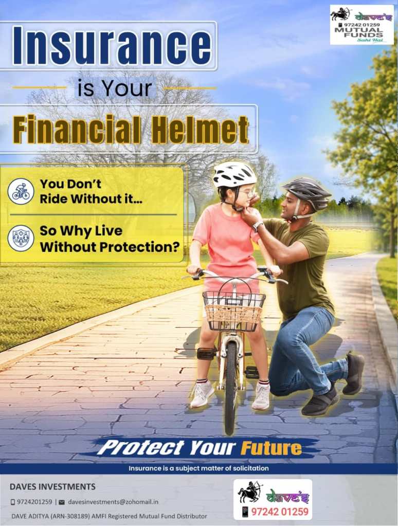 Insurance is your Financial Helmet.